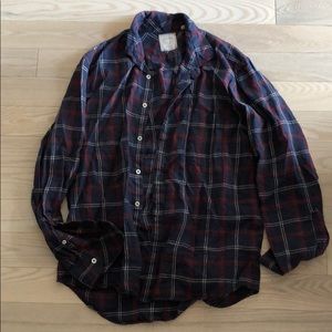 Billy Reid button down shirt size large